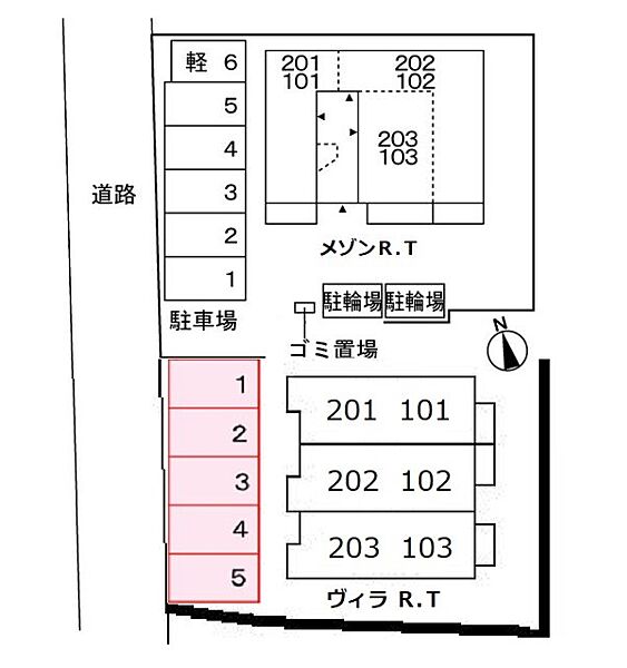 広島県広島市佐伯区皆賀１丁目(賃貸アパート1K・1階・33.15㎡)の写真 その8