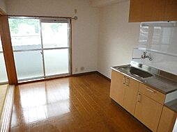 JR可部線 梅林駅 徒歩8分の賃貸マンション 3階2DKのリビング/ダイニング