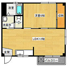 広島県安芸郡府中町城ケ丘（賃貸マンション1LDK・2階・37.26㎡） その2