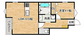 広島県広島市安佐南区長束西３丁目（賃貸アパート1LDK・1階・42.45㎡） その2