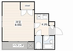 広島県広島市東区中山西２丁目（賃貸マンション1K・4階・22.16㎡） その2