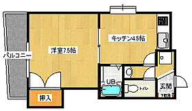 広島県広島市南区比治山本町（賃貸マンション1K・5階・28.50㎡） その2