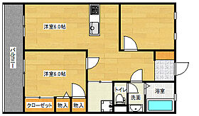 広島県広島市西区己斐大迫３丁目（賃貸マンション2LDK・1階・58.50㎡） その2