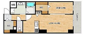 広島県広島市中区橋本町（賃貸マンション1LDK・5階・49.35㎡） その2