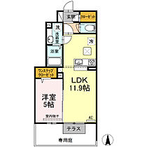 広島県広島市安佐北区口田南２丁目（賃貸アパート1LDK・1階・41.10㎡） その2