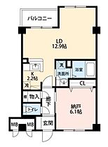 広島県広島市安佐南区大塚西３丁目（賃貸マンション1LDK・3階・47.90㎡） その2