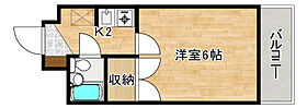 広島県安芸郡府中町柳ケ丘（賃貸マンション1K・1階・17.84㎡） その2