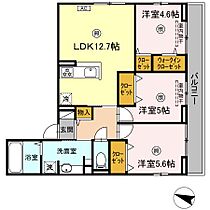 広島県広島市南区東雲本町１丁目（賃貸アパート3LDK・3階・68.14㎡） その2