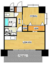 広島県広島市南区皆実町５丁目（賃貸マンション1LDK・8階・38.07㎡） その2