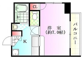 広島県広島市中区大手町５丁目（賃貸マンション1K・7階・21.22㎡） その2