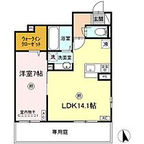 広島県広島市東区矢賀３丁目（賃貸アパート1LDK・1階・50.22㎡） その2