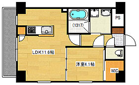 広島県広島市西区天満町（賃貸マンション1LDK・3階・41.11㎡） その2