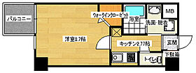 広島県広島市南区松川町（賃貸マンション1K・11階・27.86㎡） その2