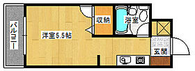 広島県安芸郡府中町本町４丁目（賃貸マンション1R・2階・18.36㎡） その2