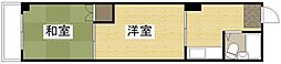 JR芸備線 戸坂駅 徒歩17分の賃貸マンション 3階2Kの間取り