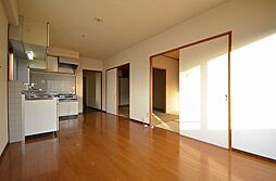 広島電鉄2系統 福島町駅 徒歩2分の賃貸マンション 4階3LDKのリビング/ダイニング