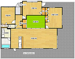 広島電鉄宮島線 高須駅 徒歩9分の賃貸マンション 10階4LDKの間取り