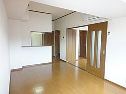 広島電鉄2系統 稲荷町駅 徒歩1分の賃貸マンション 6階1LDKのリビング/ダイニング