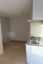 JR可部線 古市橋駅 徒歩7分の賃貸アパート 2階ワンルームのリビング/ダイニング