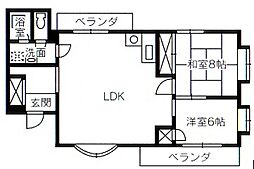 JR呉線 広島駅 徒歩18分の賃貸マンション