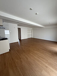 広島電鉄2系統 広島駅駅 徒歩10分の賃貸マンション 4階1LDKのリビング/ダイニング