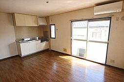 JR山陽本線 向洋駅 徒歩17分の賃貸アパート 1階2DKのリビング/ダイニング