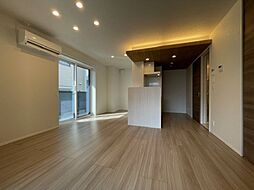 広島電鉄8系統 舟入幸町駅 徒歩3分の賃貸アパート 2階1LDKのリビング/ダイニング