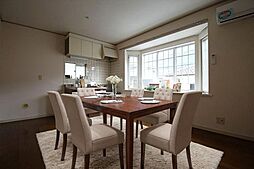 JR山陽本線 中野東駅 徒歩4分の賃貸テラスハウス 1階2LDKのリビング/ダイニング