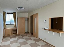 広島高速交通アストラムライン 上安駅 徒歩10分の賃貸アパート 1階1LDKのリビング/ダイニング