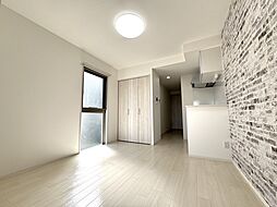 広島電鉄8系統 江波駅 徒歩5分の賃貸アパート 3階1LDKのリビング/ダイニング