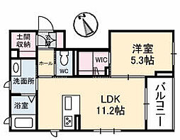 広島電鉄9系統 白島駅 徒歩3分の賃貸マンション 3階1LDKの間取り