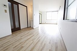 広島電鉄宮島線 修大協創中高前駅 徒歩13分の賃貸アパート 1階1SLDKのリビング/ダイニング