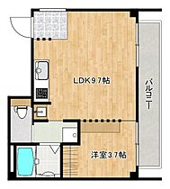 広島県広島市中区千田町２丁目（賃貸マンション1LDK・5階・34.73㎡） その2