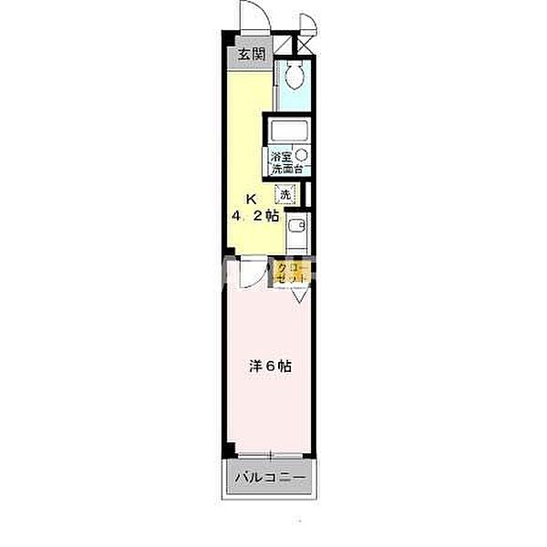 アリエスかまくら 201｜大阪府大阪市城東区今福西1丁目(賃貸マンション1K・2階・23.20㎡)の写真 その2