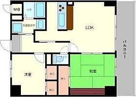 ハシエンダ北野 202 ｜ 大阪府大阪市鶴見区焼野1丁目3-15（賃貸マンション2LDK・2階・56.16㎡） その2