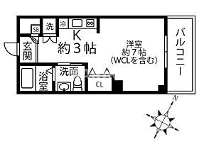 サニーエステート関目 311 ｜ 大阪府大阪市城東区成育5丁目16-14（賃貸マンション1K・3階・21.78㎡） その2