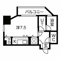 アクティコートクリスタル京橋 806 ｜ 大阪府大阪市城東区蒲生3丁目15-18（賃貸マンション1K・8階・25.26㎡） その2