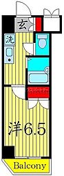 ステージファースト目白第2 9階1Kの間取り