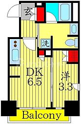 ワンルーフレジデンス板橋大山 1DKの間取図画像