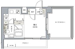 CREVISTA板橋ときわ台 ワンルームの間取図画像