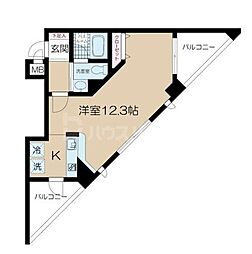 プリマヴェーラ大塚 1Kの間取図画像