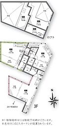 BOLERO池袋 1LDKの間取図画像