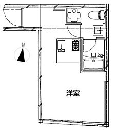 ＣＲＥＡＬ板橋氷川町 1階ワンルームの間取り