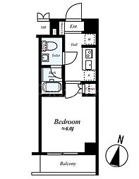 SIN−City板橋本町 102 1階1Kの間取り