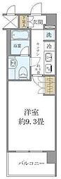 エコロジー上板橋レジデンス 1Kの間取図画像