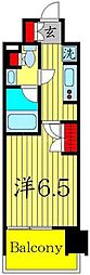 BLESS上池袋 1Kの間取図画像