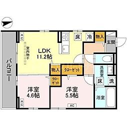 La Douceur戸田公園 3階/303