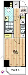アリーチェ練馬北町 1Kの間取図画像