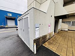 志賀住宅:ゴミステーション