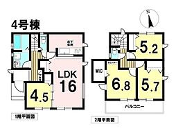 グラファーレ　熊之庄12期　全4棟　4号棟　新築一戸建